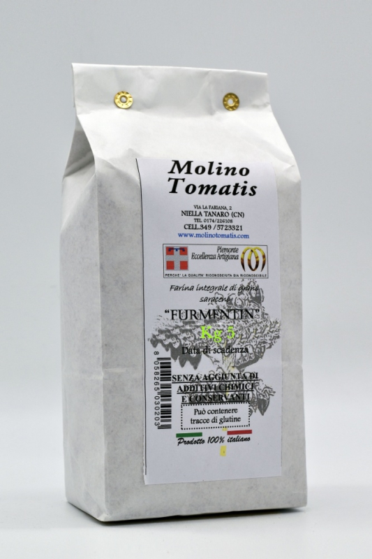 Farina di grano saraceno - Furmentin - Macinata a Pietra Naturale
